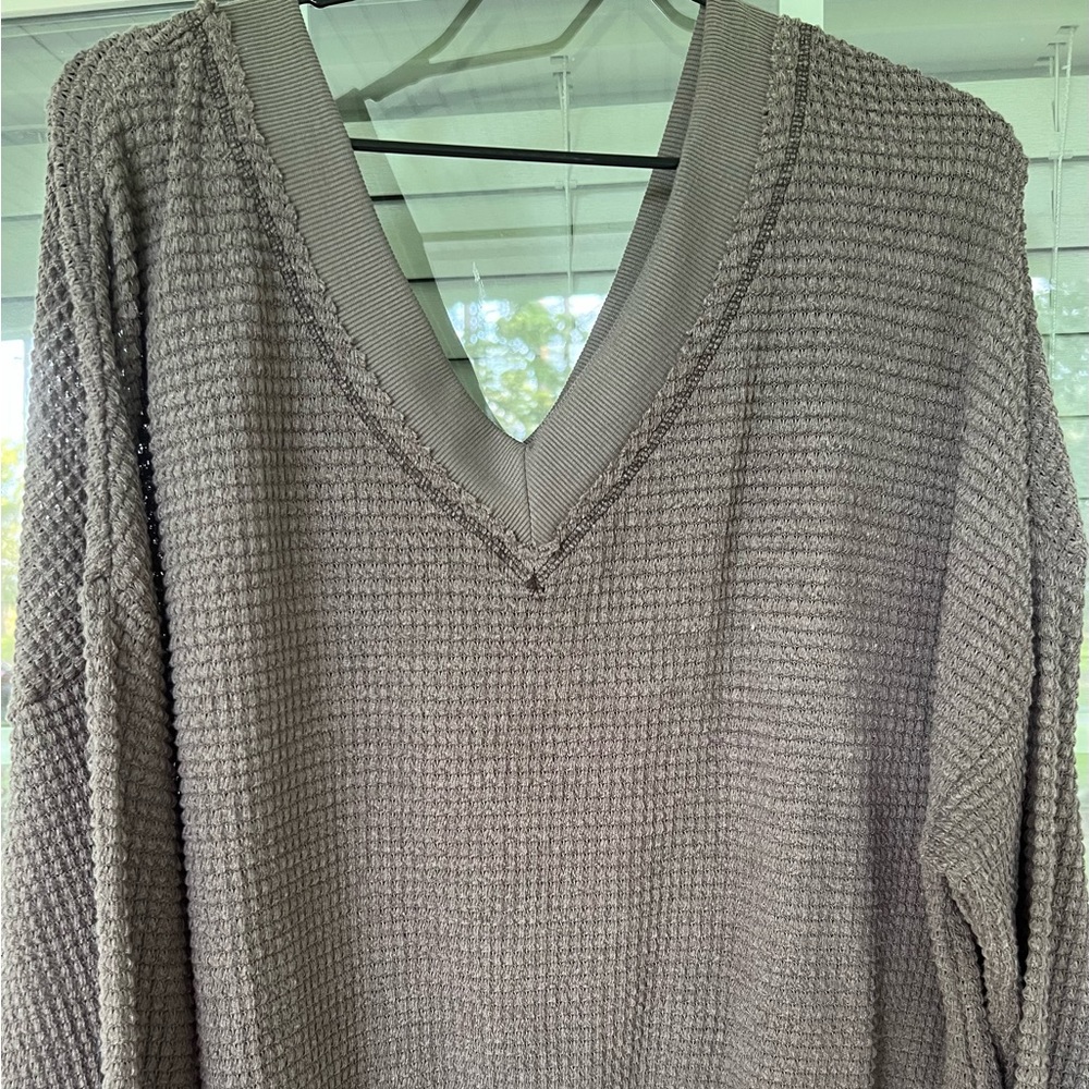 Womens long sleeve top.